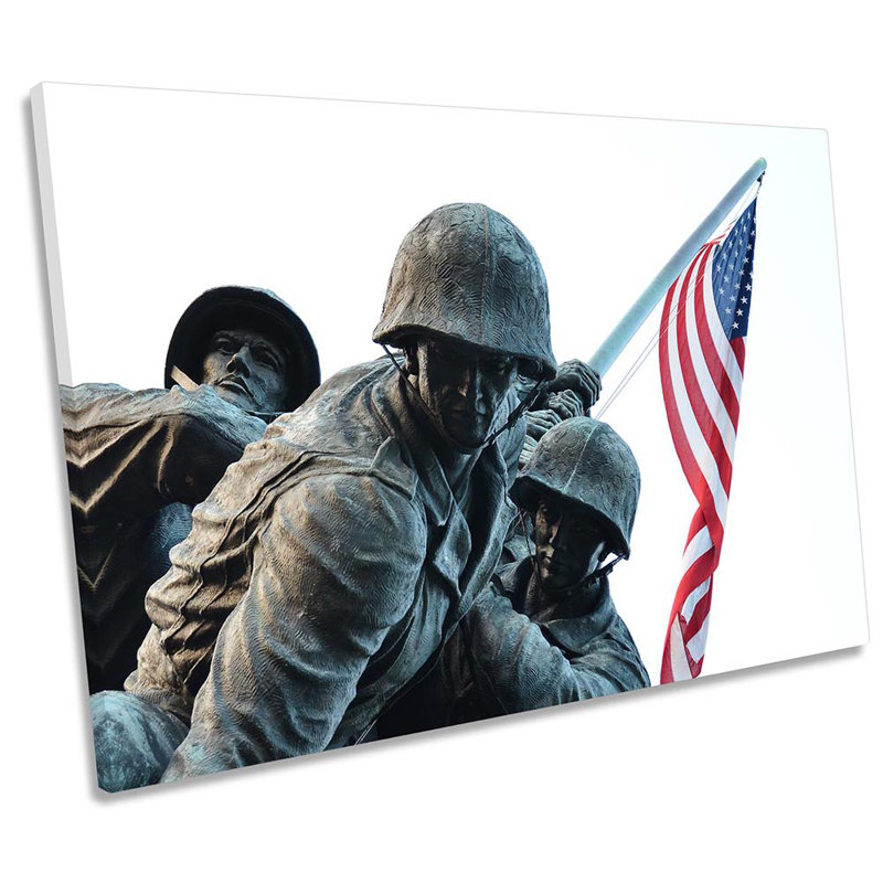 United States Memorial Military - Wrapped Canvas Print, 30.5cm H x 45.7cm W