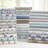 Printed Sheet Set Gray Herringbone Check-122817980-122817983