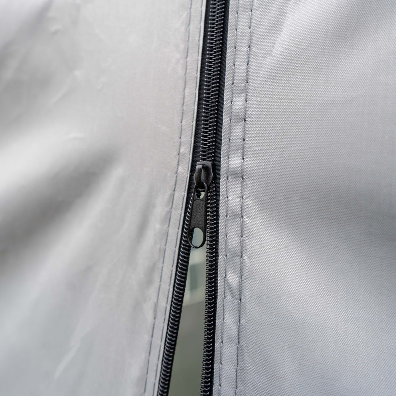 Carballido 3m x 3m Steel, Light Grey