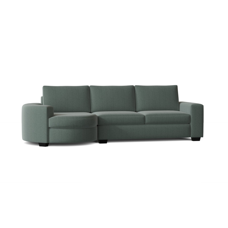 Canapé modulaire Anastase, Rosée Entice, Espresso