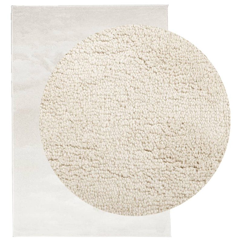 Nadhir Solid Colour Area Rug, Rectangle 160 x 230cm