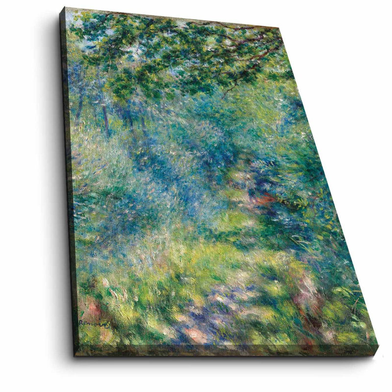 Pierre Auguste Renoir On Suede Canvas