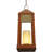 1 - Light Cocoa Brown Lantern Pendant