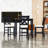 Dining Table with 4 Upholstered Chairs-1095176964-1095176963-1095176961