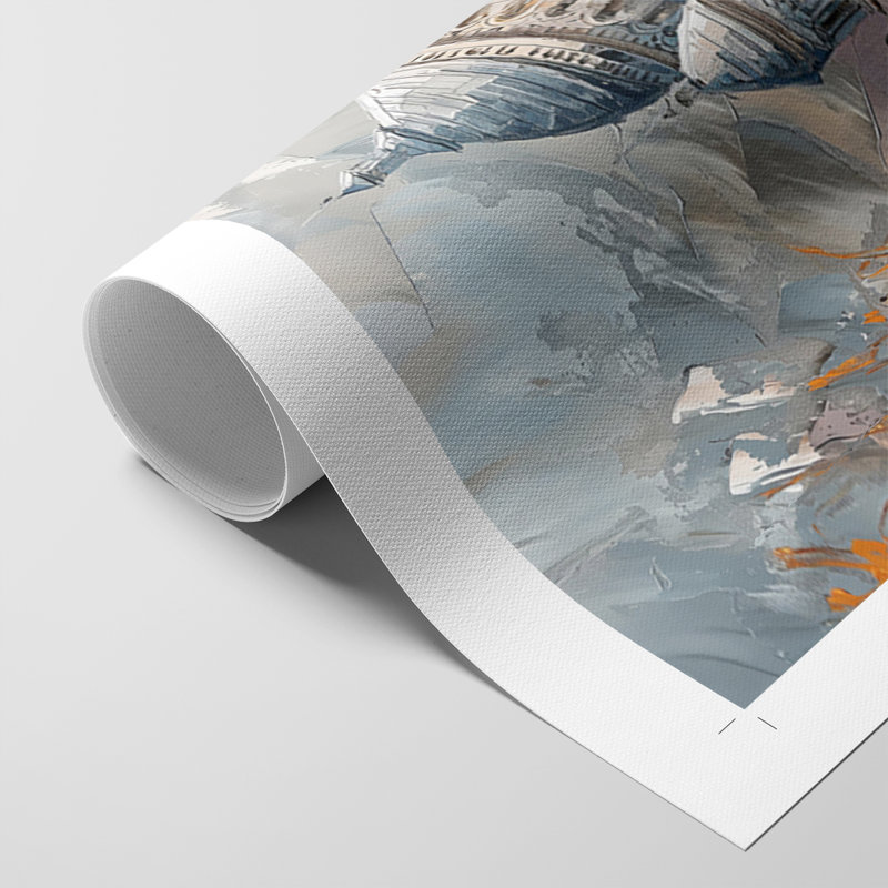 Paysages de la série CCCCL XXXII - Impression sur toile seulement - NON-CADRE, H 48 po x l 32 po