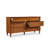 Ingraham 2 Piece Solid Wood Bedroom Set with Rattan Drawer Fronts