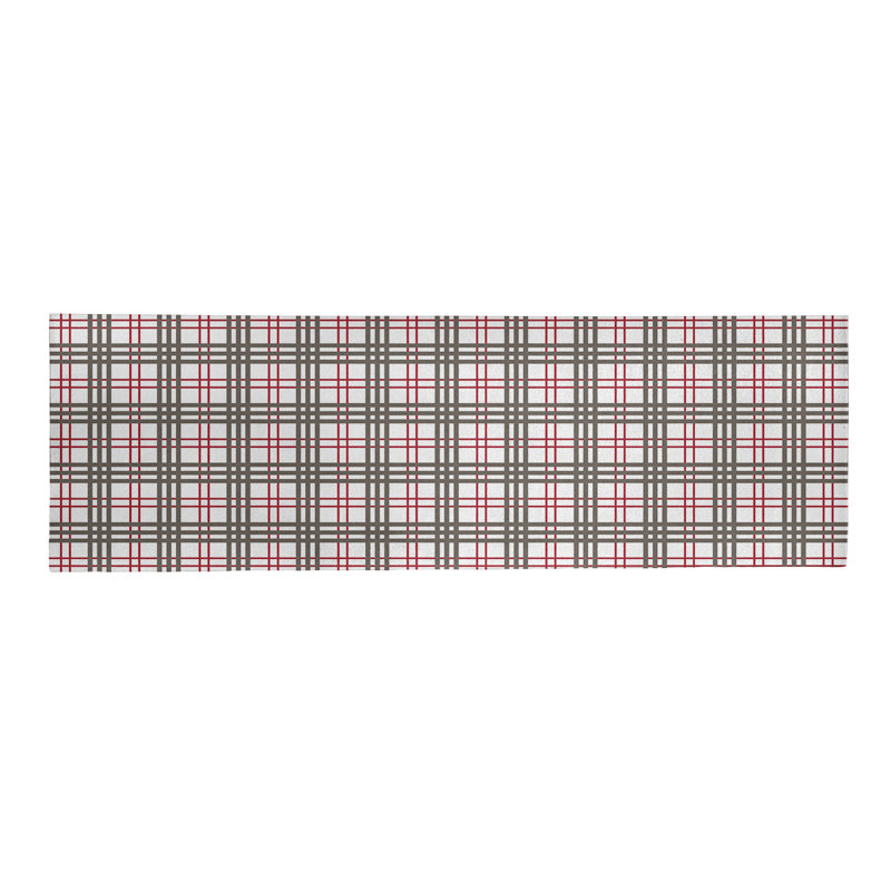 Plaid Indoor Rug, Runner 2'6" x 8'