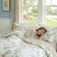 Ensemble d'édredon à motif floral 100% coton édredon vert Ensemble de literie à motif floral 3 pièces Ensemble de literie réversible doux et facile d'entretien-123261114