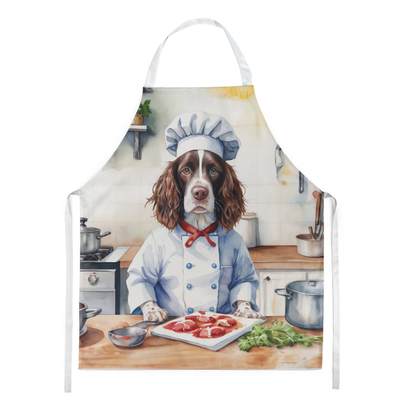 No Pattern Bib Apron