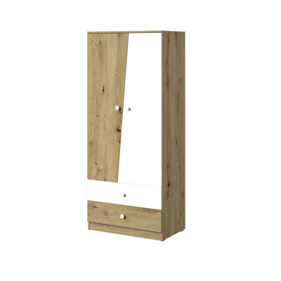 Nantes 2 Door Manufactured Wood Wardrobe