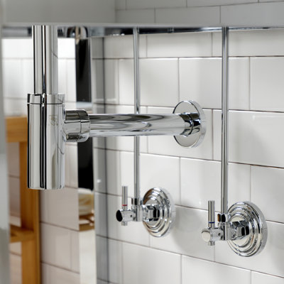 Kingston Brass Trimscape Traditional Plumbing Sink Trim Kit with P-Trap and Overflow Drain