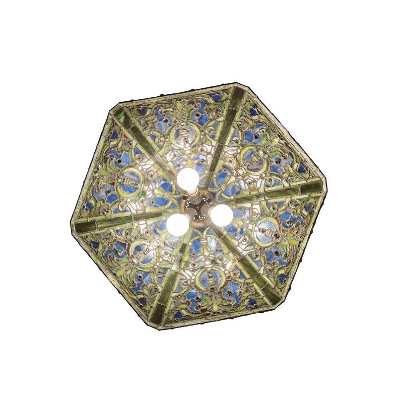 Tiffany Elizabethan 3 - Light Pendant