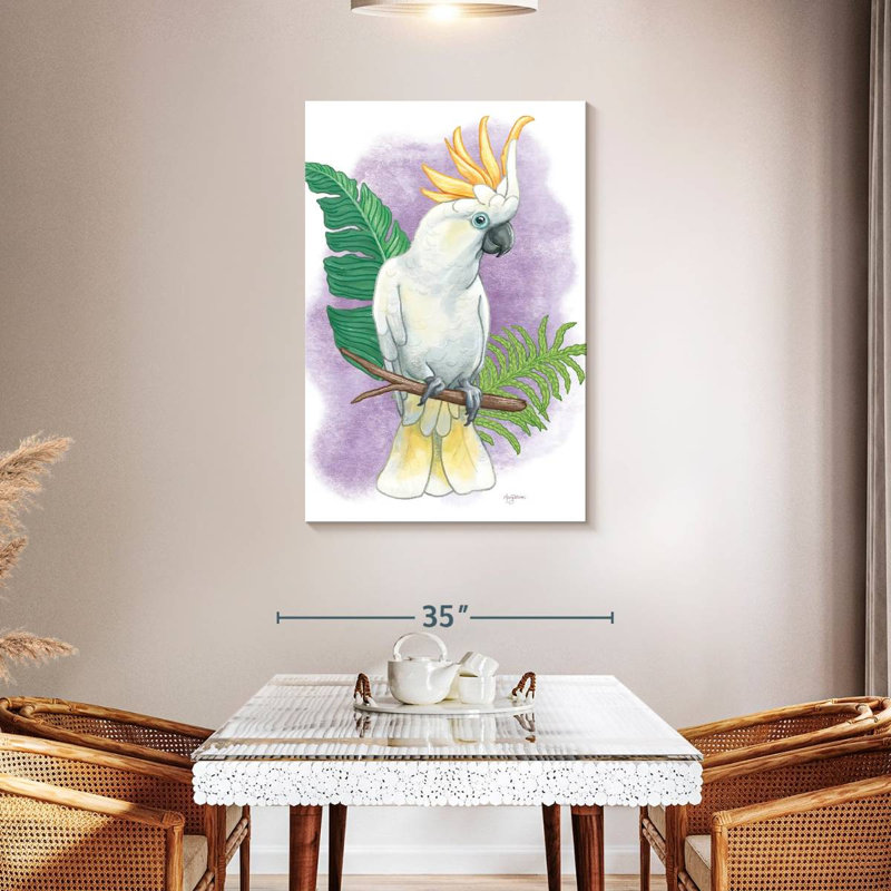 Brampt Tropical Flair III, 45" H x 30" W