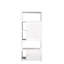 Armoire de salle de bain autoportante en bois massif l 30 po x H 70,9 po x P 15,8 po Athens-58165787