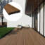 Planches d'extérieur en composite 96 "x 5,4" (3 pièces) -Inclut les accessoires d'installation-108687239