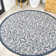 Deronte Vintage Filigree Textured Weave Blue/Cream Indoor/Outdoor Rug
