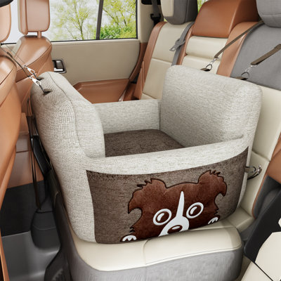 Removable And Washable Travel Dog Bed With Thick Cushion, Car Seat For Dogs, Car Car Carrier For Small And Medium Dog Pets