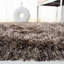 Tapis performance à poil long touffeté à la main de couleur unie Cimah-22787893