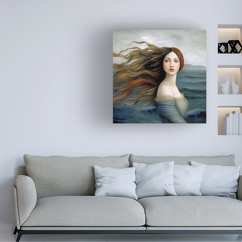 Sasha Nymph Canvas Art, 14" H x 14" W