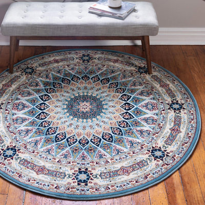 Jackson Oriental Blue Area Rug
