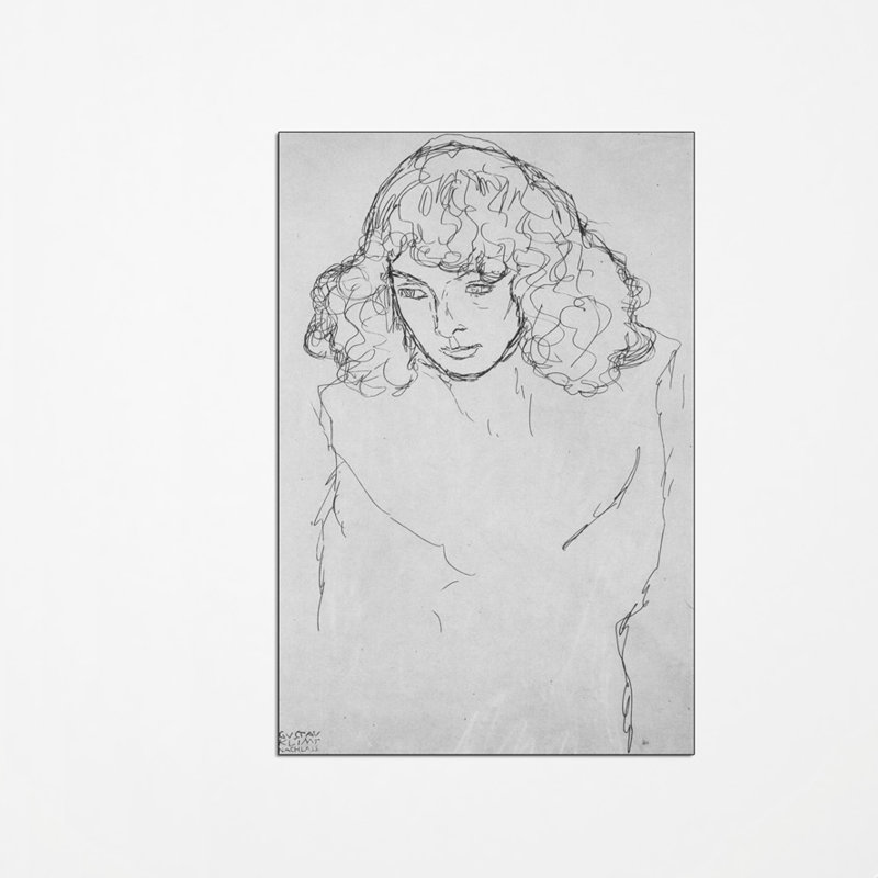 Gustav Klimt - Wrapped Canvas Print, 90cm H x 60cm W x 1.8cm D