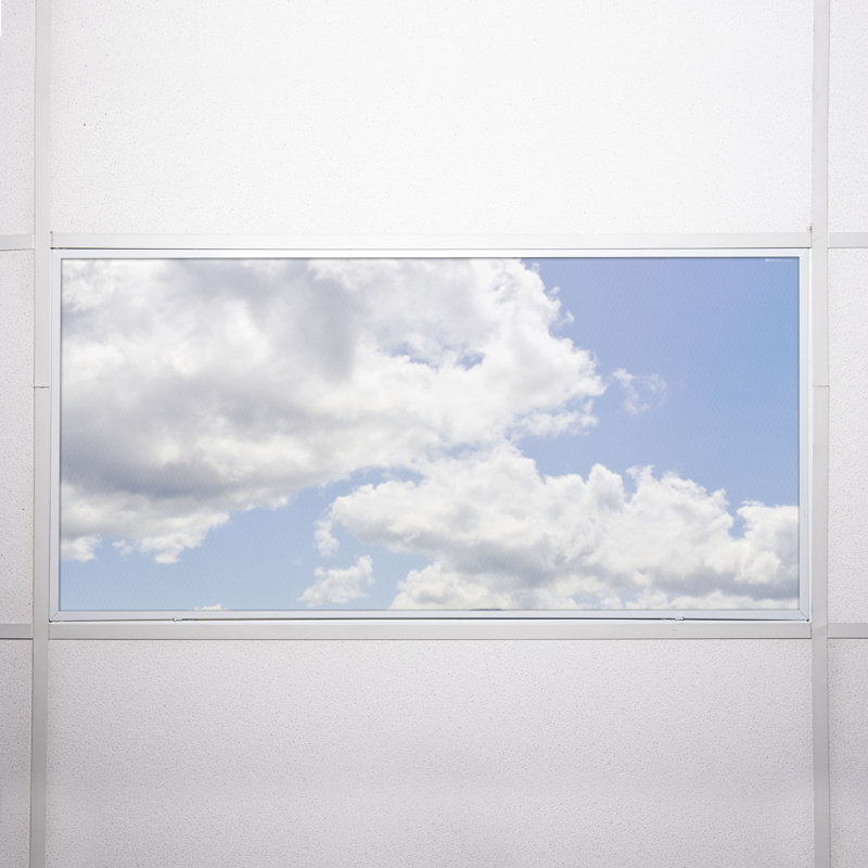 Octo Lights - Fluorescent Light Covers - Flexible Ceiling Light Diffuser Panels - Decorative Clouds - For Classrooms And Offices - 013