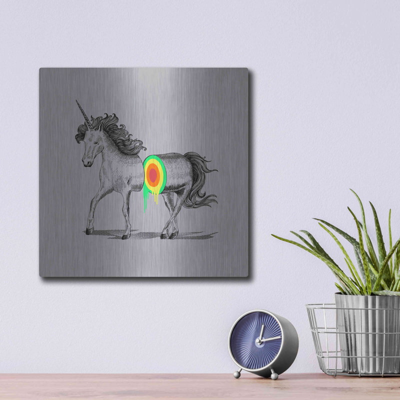 «Unicore» par Rachel Caldwell, H 12 po x l 12 po