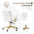 Adena, Velvet Swivel Desk Chair-52344514