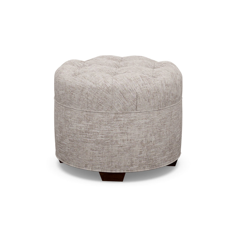 Round Ottoman, Walnut, 8786-87