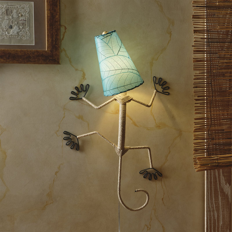 Lampe de lave 16 po salamandre salamandre, Bleu mer