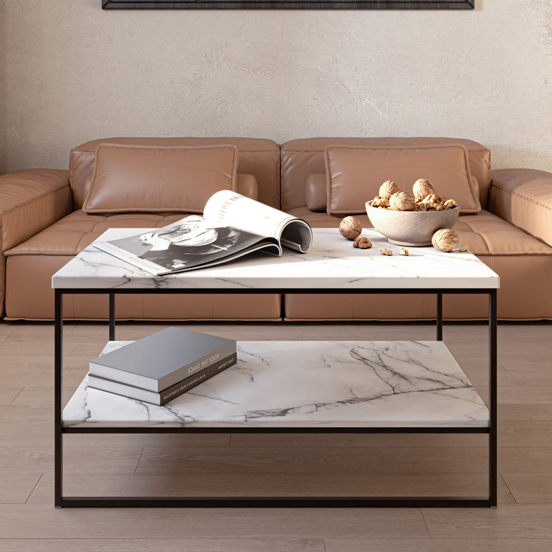 Burkhalter Coffee Table, Dark Gray