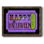 "Happy Halloween Billet", art textuel sur toile-860203130-860203015