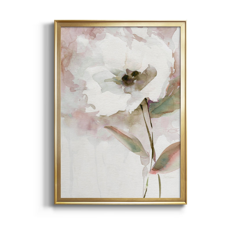 «Summer Bloom II», reproduction sur toile encadrée, H 18,5 po x l 24,5 po x P 1,5 po, Or