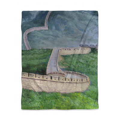 Housse de couette Great Wall of China - décor de paysage de montagne