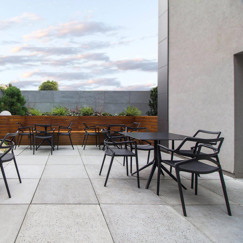 DELTA Chair (Indoor/Outdoor), Ecru