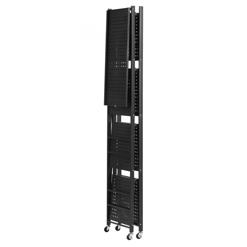 71.1cm W Steel Shelving Unit with Wheels