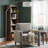 Jamison Chrome Alloy Drum Shade Adjustable Arc Floor Lamp