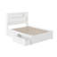 Lit plateforme en bois massif avec pied de lit et tiroir de rangement Casandra-2137233493-2137233491