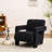Upholstered Teddy Tufted Armchair-187254516