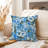 Floral Blue Gingham Flowers IV Shabby Elegance-99601286