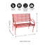 Banc de jardin en fer à tourbillon Carnegie