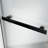 38" W x 38" D x 72" H Semi-Frameless Neo-angle Shower Door with Towel Bar and Fixed Panel-114498930-93688748