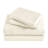 300 Thread Count Certified Egyptian Cotton Blend Solid Deep Pocket Bed Sheet Set-1374093702-1374093716