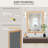 Lunara Belveled Edged Accent Rectangular Bathroom Wall Mirror with Tempered Glass & Rust-proof Aluminimn Framed-239064156-239064142