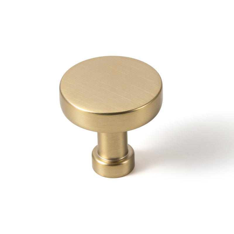 Ensemble de boutons circulaires, Bronze champagne, 1.2