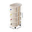 75cm H x 28cm W Utility Cart with Wheels