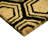 Clara Black Hexagon Non-Slip Outdoor Coir Doormat-55600746