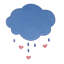 Meuble-lavabo pivotant Care Bears Grumpy Bear