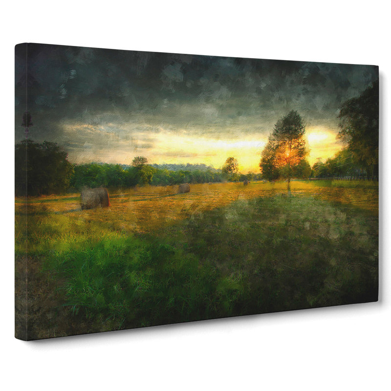 Countryside View - Wrapped Canvas, 35cm H x 50cm W x 3cm D