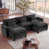 Black Chenille